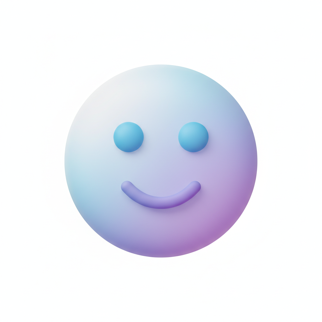 Emoji smiley 3D